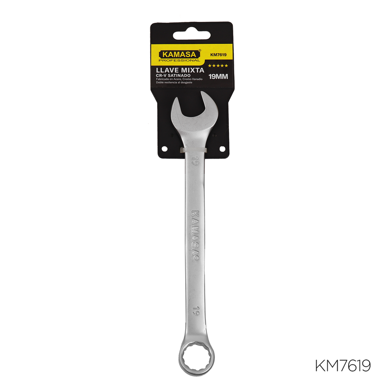 LLAVE MIXTA 19MM CR-V KAMASA