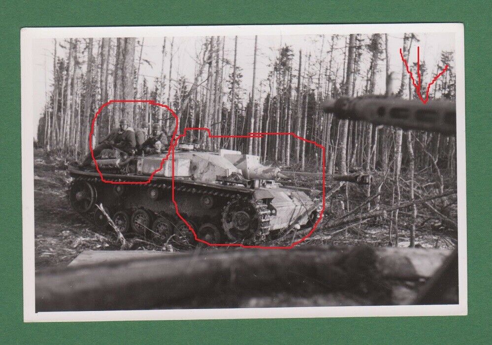 Panzer Pz Sturmgeschütz III Stug Langrohr Ostfront Infanterie MG
