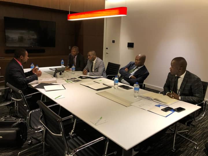 Wilson Forbi , President for GAA and the Government of the Democratic Republic of Congo (DRC), rub minds on how to approach biodiversity conservation across Africa in a way that fully integrates and respects indigenous leadership and indigenous rights.