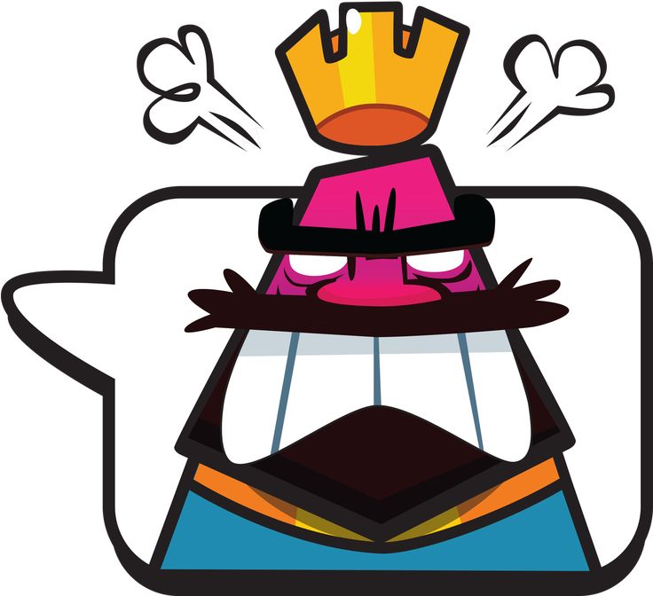 Angry King Emote