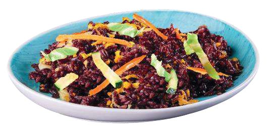 168 Riso venere con verdure