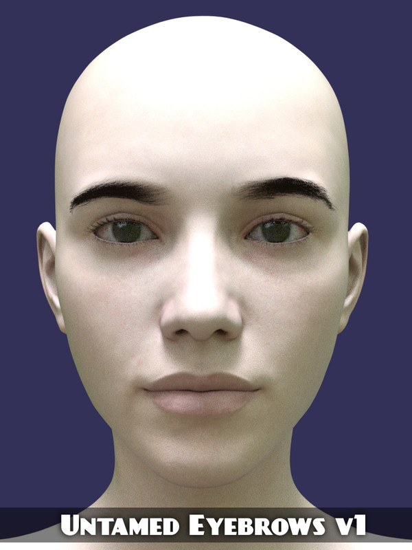 Untamed Eyebrows v1 For Genesis 8 Female