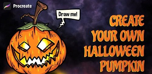 Skillshare - Create Your Own Halloween Pumpkin in Procreate