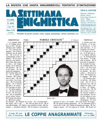 La Settimana Enigmistica N.4654 - 3 Giugno 2021