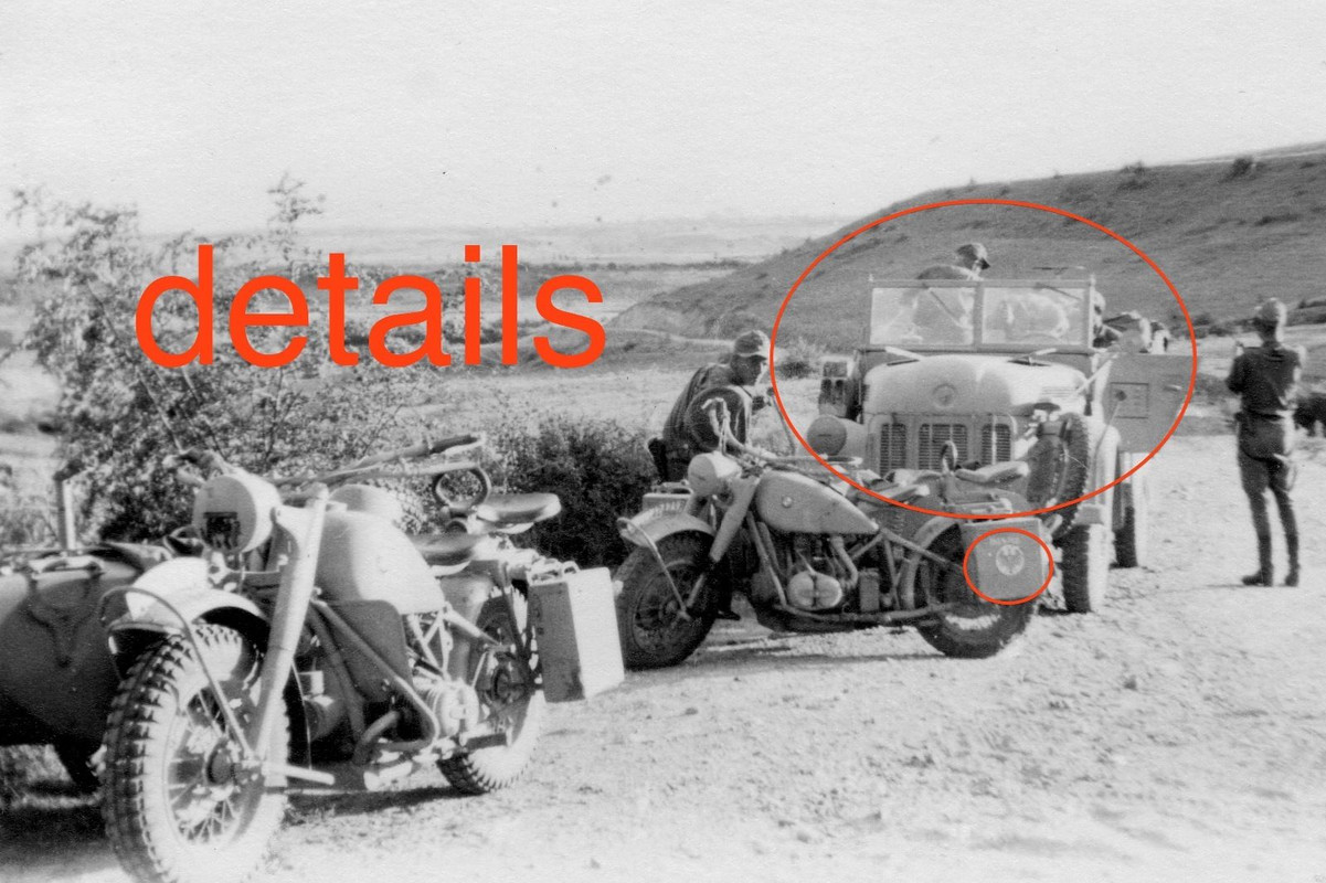 118.Jäger-DivisionBalkan 1943 BMW R75 Steyr 1500