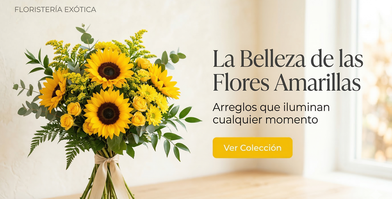 Banner Floristería Exótica