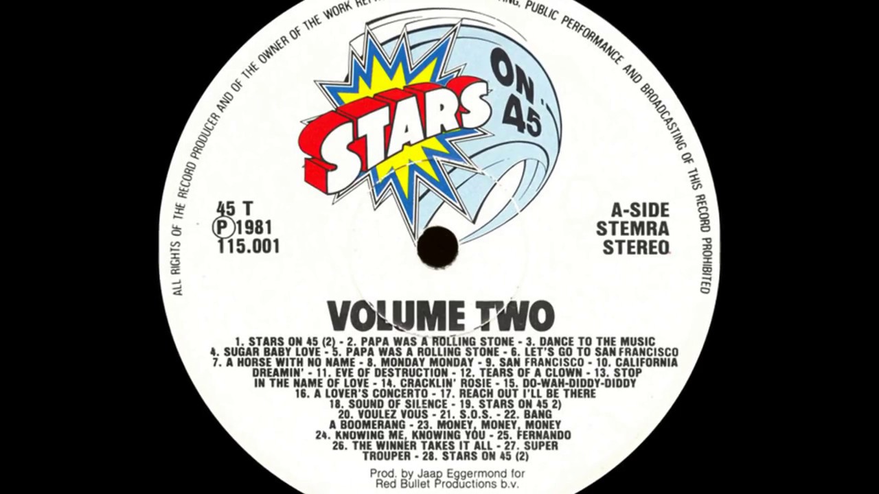 Stars On 45 Volume Two