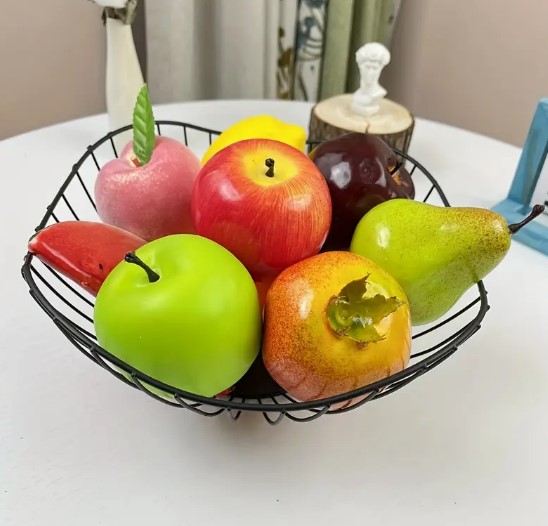Frutas Artificiales realistas natural frutas plásticas para hoga