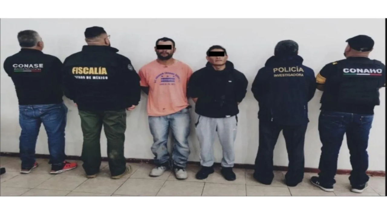 Caen 23 criminales por homicidio, extorsión y narcomenudeo en el Edomex