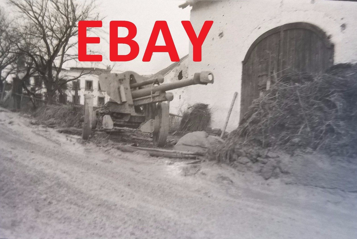 US 3RD ARMY ARTILLERY GUN FLERINGEN GERMANY