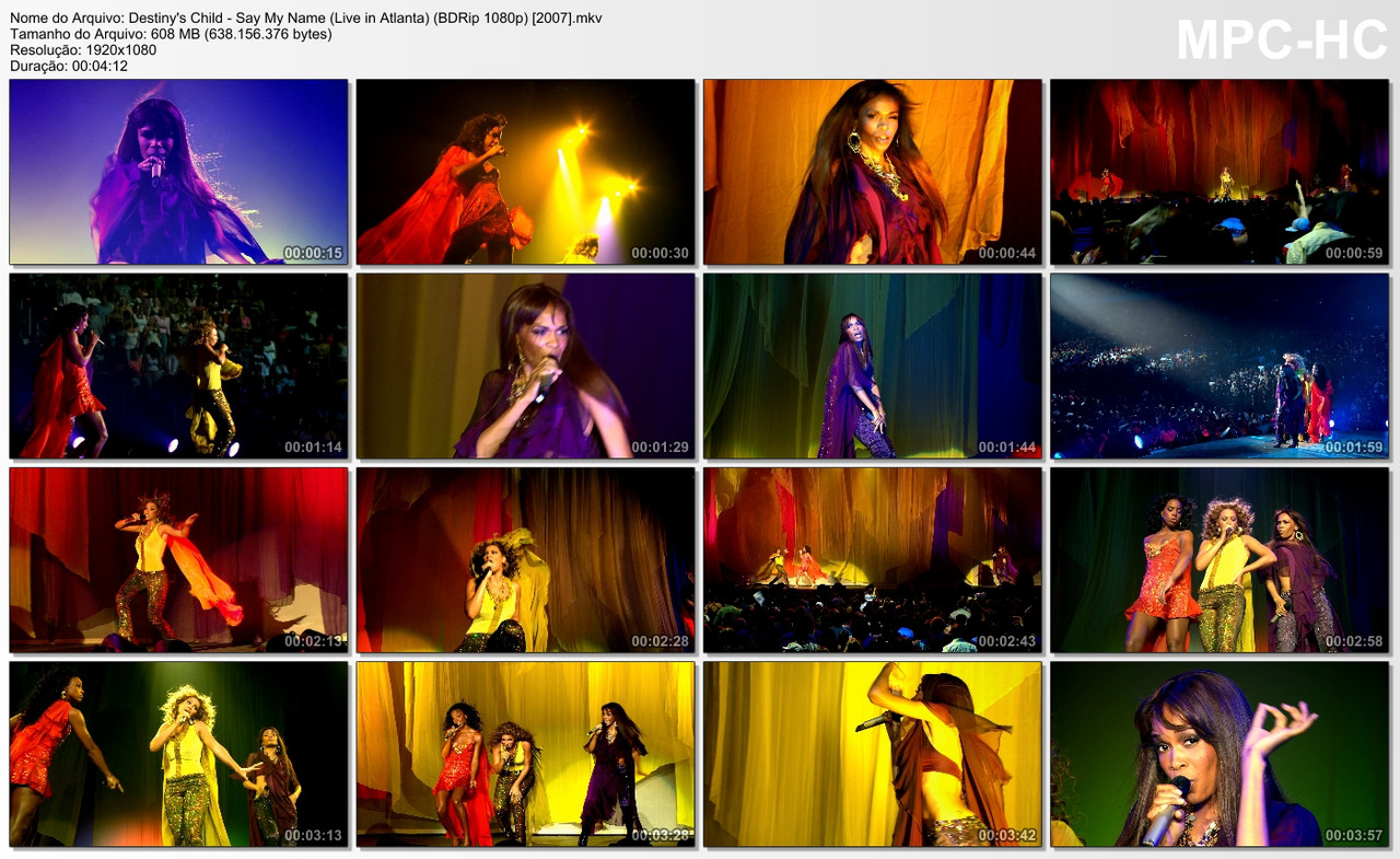 Destiny's Child - Say My Name (Live in Atlanta) (BDRip 1080p) [2007]