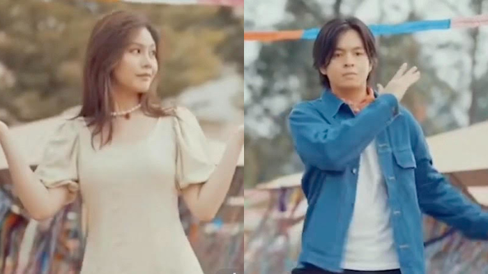 Vanesha Prescilla dan Angga Yunanda dalam video musik terbaru