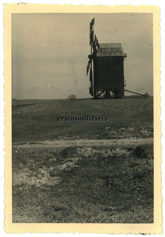 Orig. Foto Windmühle Mühle in Weissrussland Russland 1941