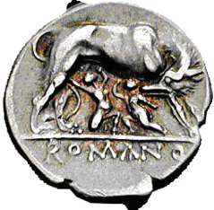 Glosario de monedas romanas. LUPERCA. 11