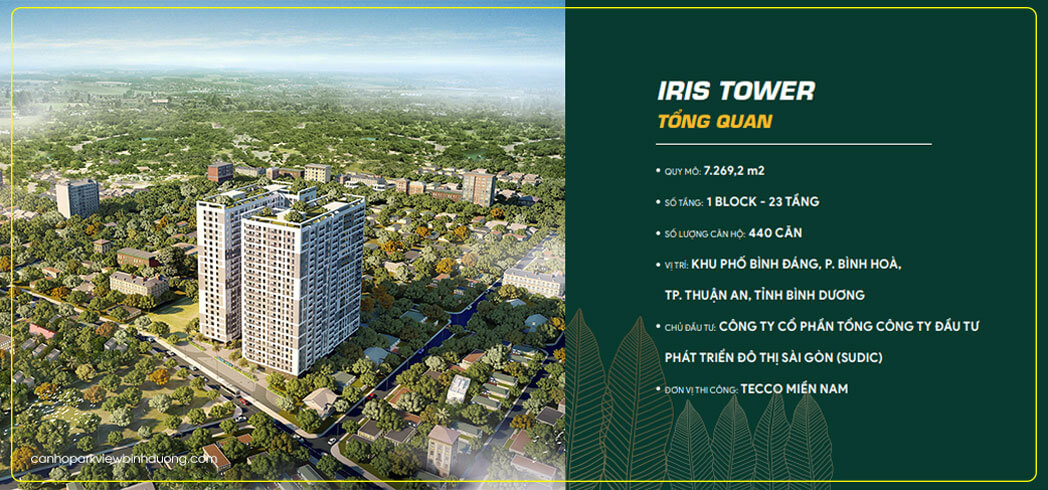 Tổng quan dự án Park View Iris Tower