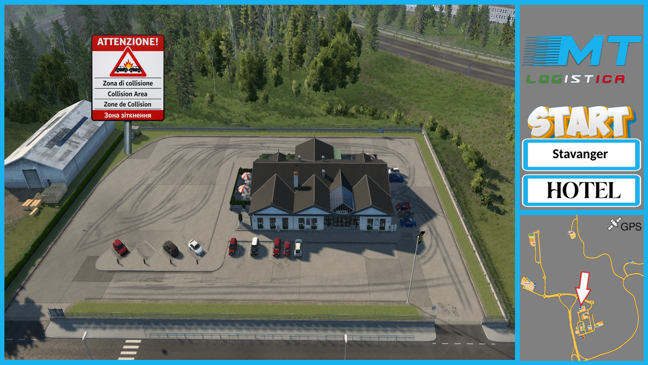 Parking Hotel (Colision zone)