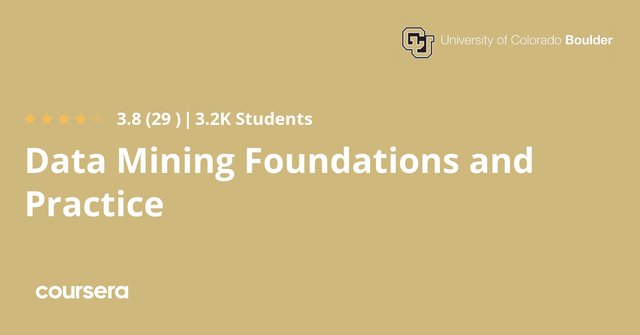 XDP SPECIALIZATION data mining foundations practice - Coursera - Data Mining Foundations And Practice Specialization
