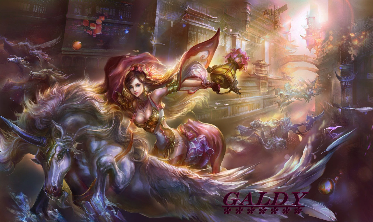 Galdy jednorožec...