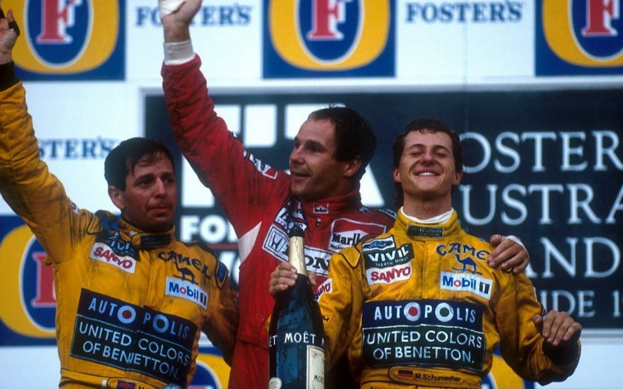 1992 австр подиум