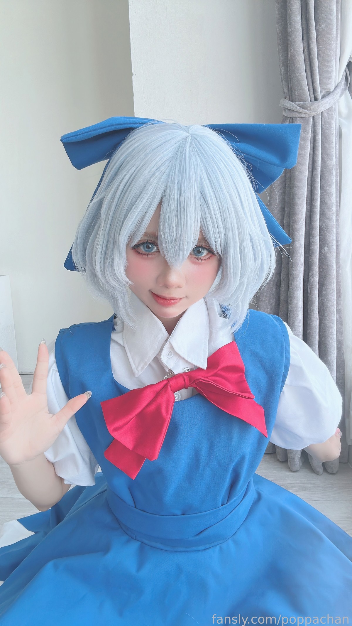 PoppaChan Cirno Cosplay (Touhou Project) – 30 Photos 182MB插图5