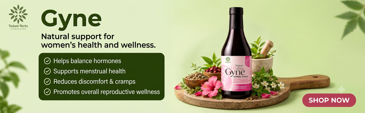 Vedant Ayurvedic Formulation Banner
