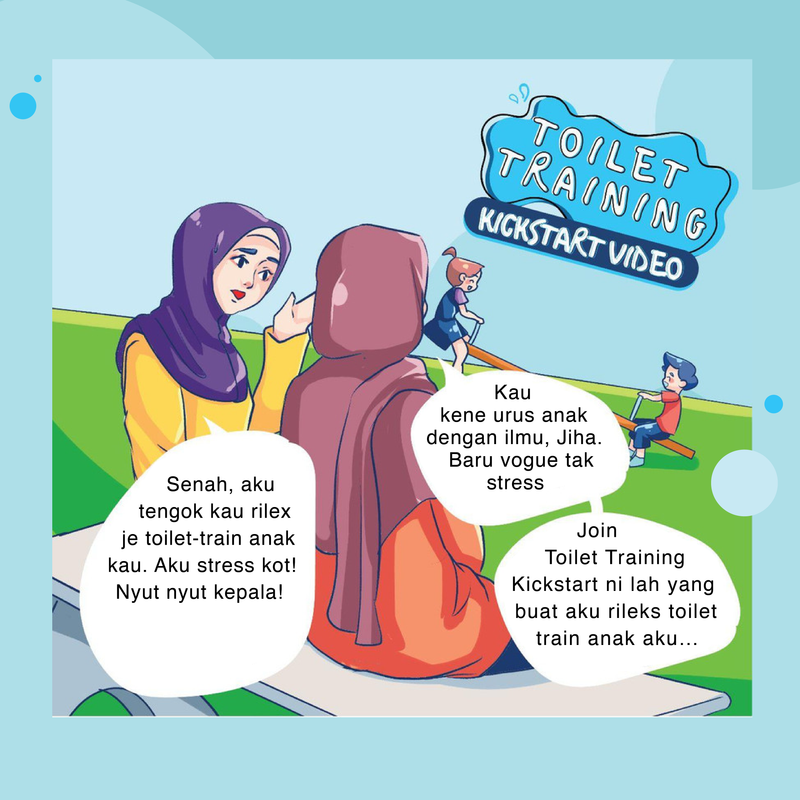 Cara mudah untuk toilet training anak