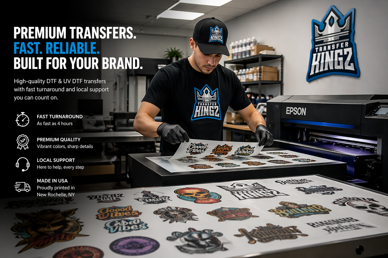 Transfer Kingz printing team