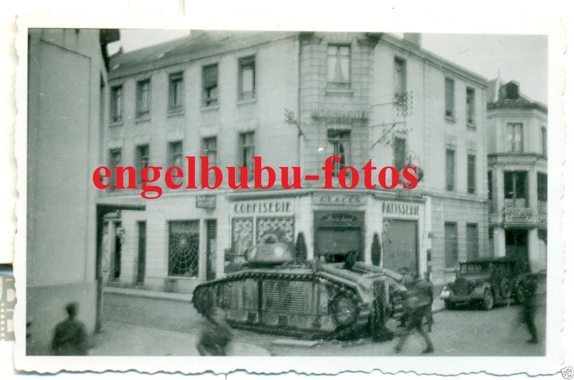 FOTO - PANZER - französischer CHAR1bis in franz.