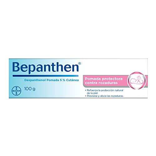 Amazon: Bepanthen Pomada Protectora Contra Rozaduras de Bebé Dexpanthenol 5 % 100 g