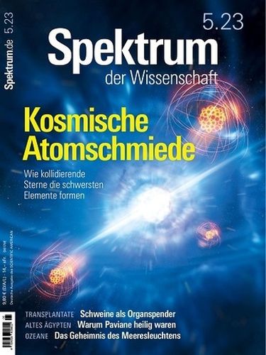 Cover: Spektrum der Wissenschaft Magazin No 05 Mai 2023