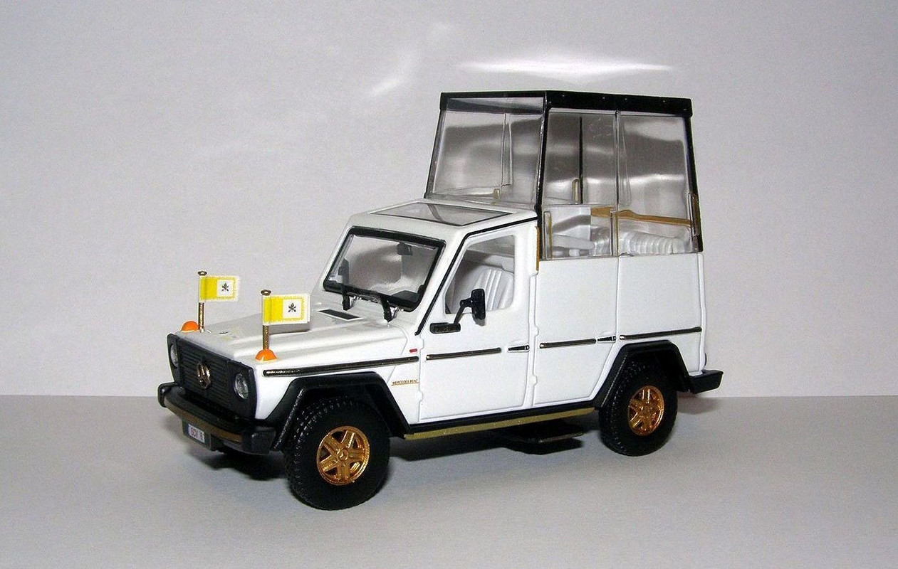 1980 Mercedes-Benz 230 GE (W460) Popemobile for Pope John Paul I