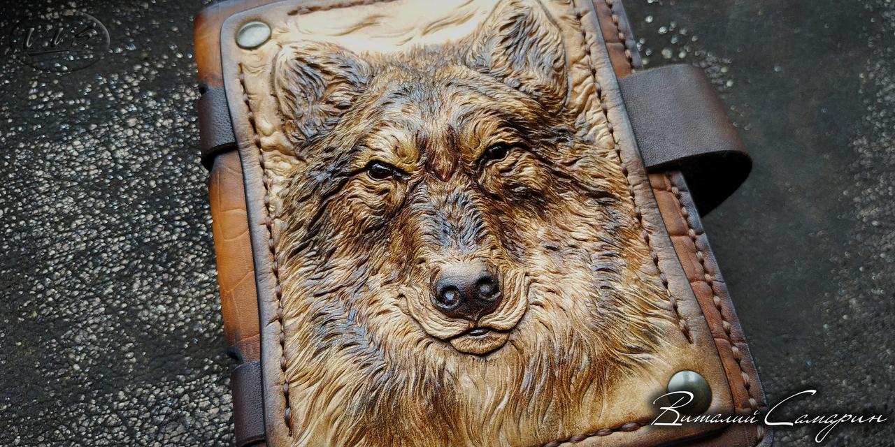 кошелек волк большой косяк копия1