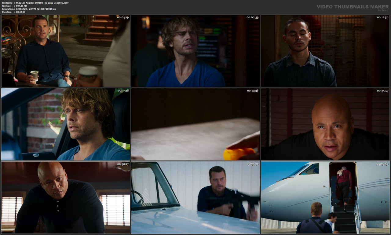 NCIS Los Angeles S07E08 The Long Goodbye.mkv