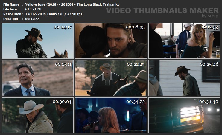 Yellowstone (2018) - S01E04 - The Long Black Train.mkv