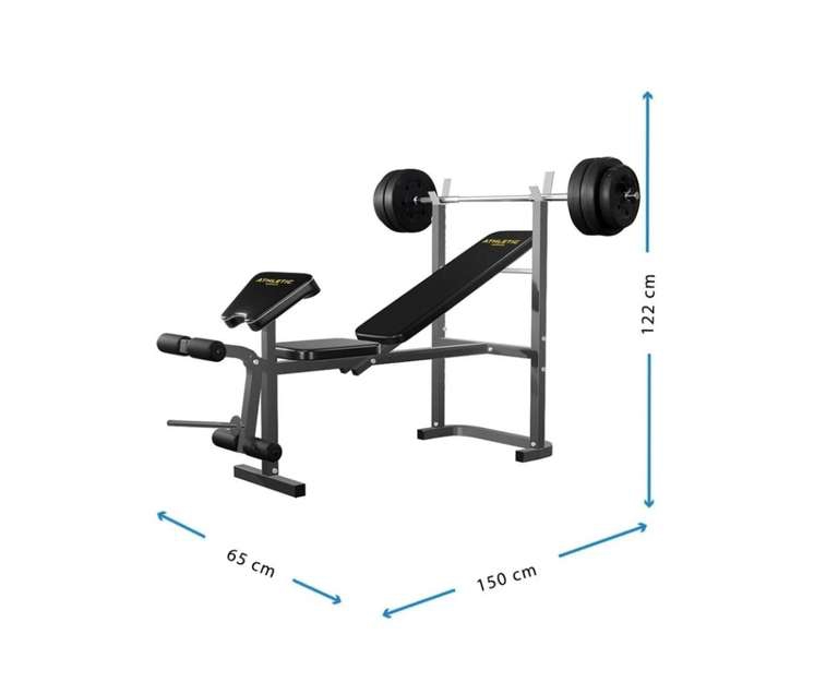 Walmart Super: Banca para ejercicios Athletic Works