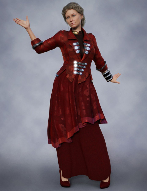 dForce Futuristic Dress Textures