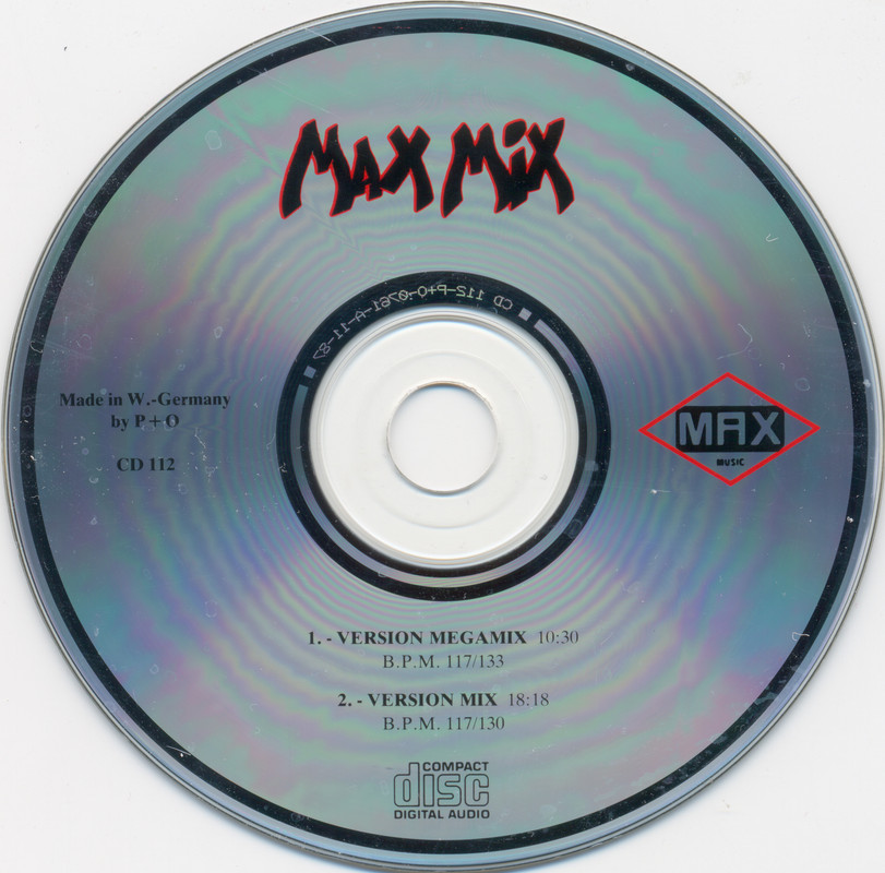 04/03/2023 - Mike Platinas & Javier Ussia – Max Mix (El Primer Megamix Español)(CD, Compilation, Mixed, Reissue)(Max Music – CD 112)  1987 Cd