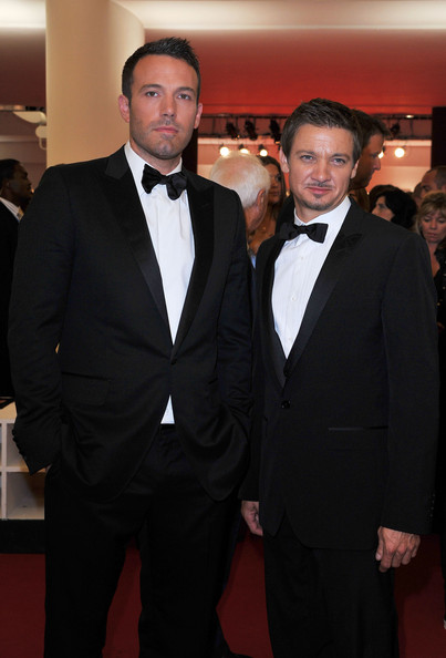 Photo of Jeremy Renner  & his friend Ben Affleck