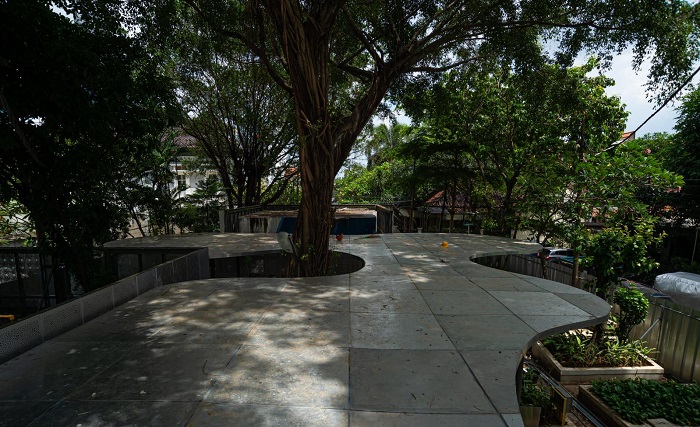 PT MRT Jakarta (Perseroda) kembali melakukan revitalisasi salah satu infrastruktur di dalam kawasan berorientasi transit Dukuh Atas, yaitu Taman Kudus.