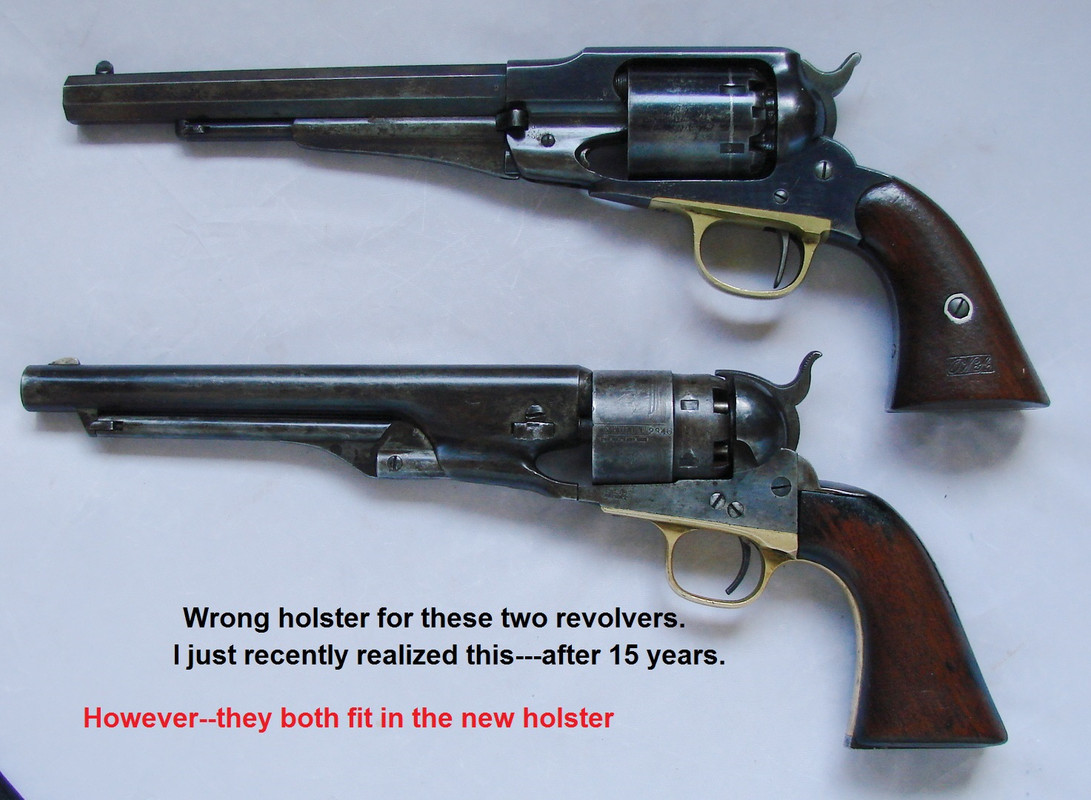 6These two revolvers fit in the new holster