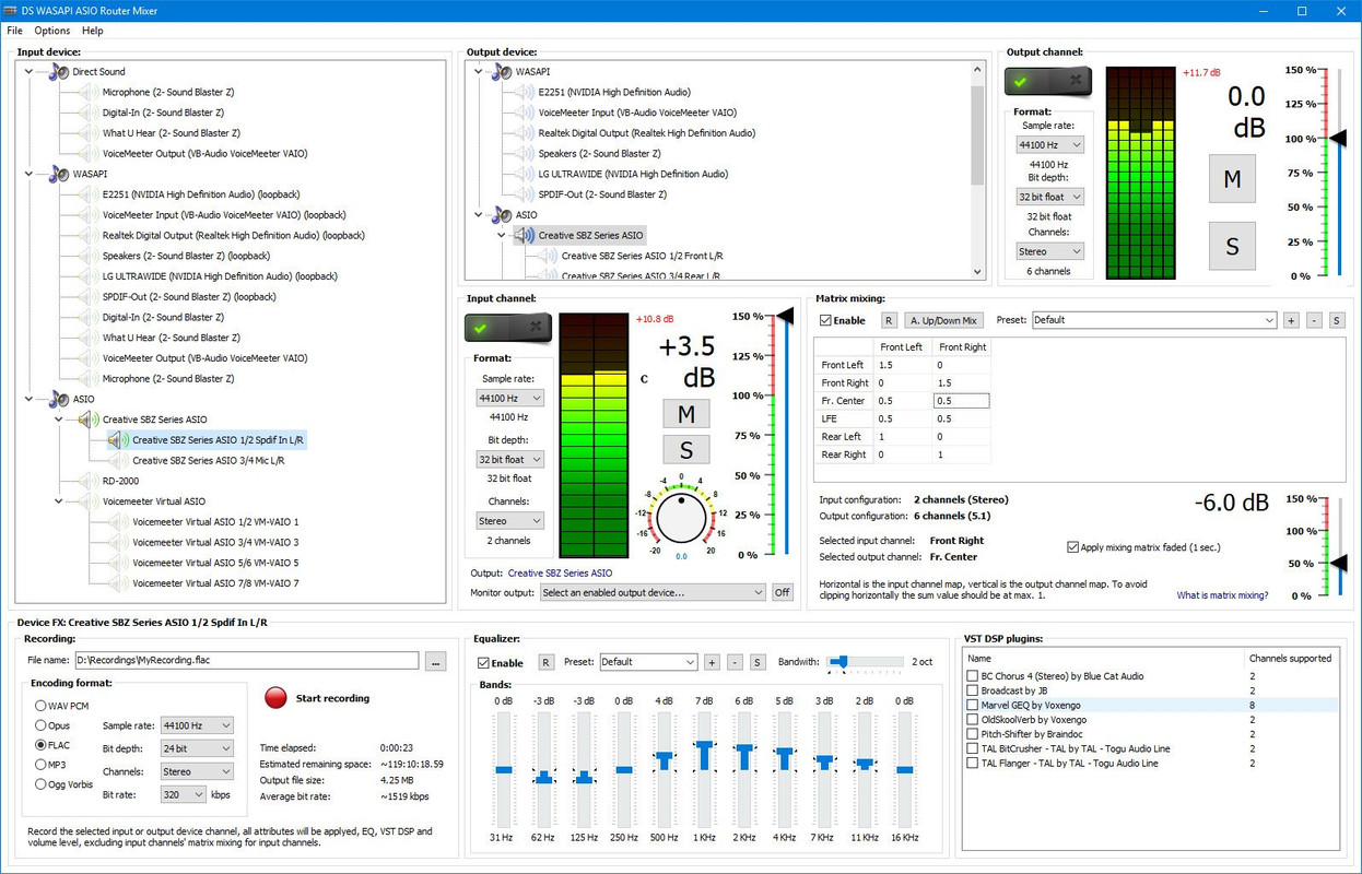 3delite DS WASAPI ASIO Router Mixer 1.0.86.192