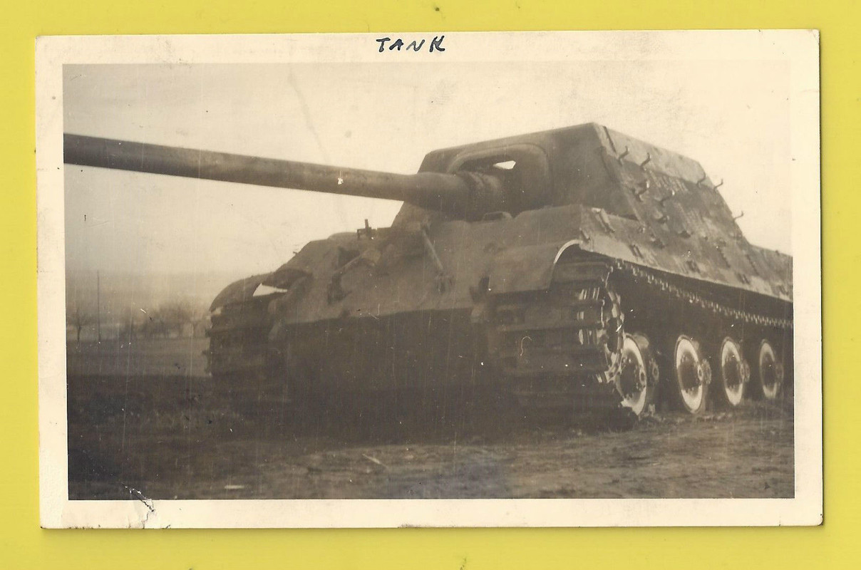 orig.Foto, schwerer Panzerjäger Panzer VI  Jagdt