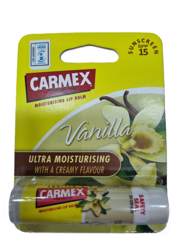 Carmex Moisturizing Lip Balm Vanilla