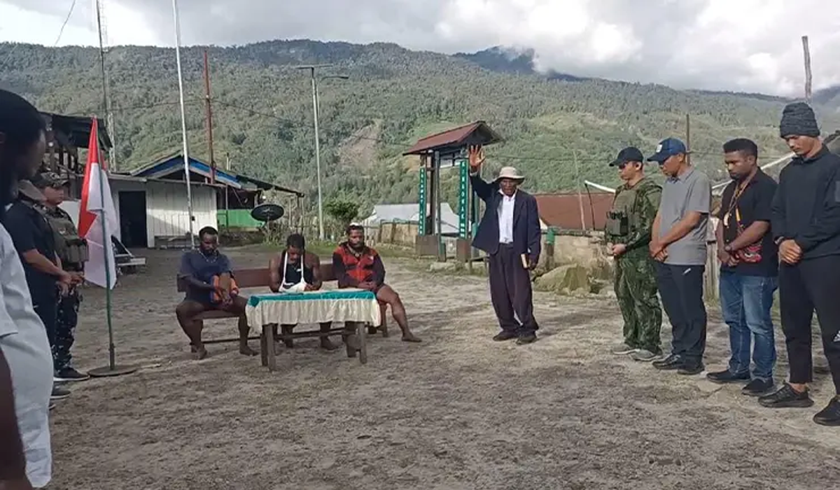 Tiga Mantan Anggota OPM Sinak Resmi Kembali Setia Kepada NKRI