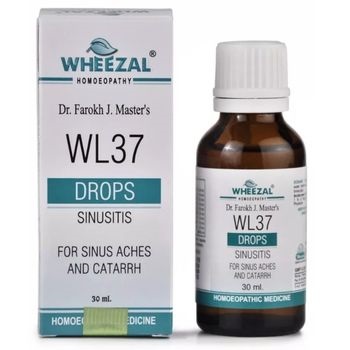 Wheezal WL-37 Sinusitis Drops (30ml)