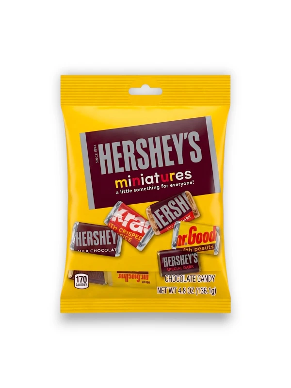 Hersheys Chocolate Miniatures 4.8 Oz