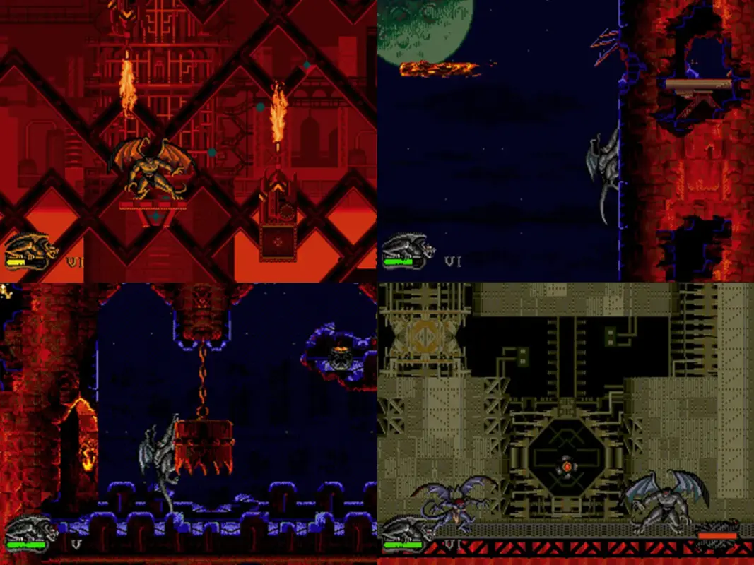 cover Mega drive Gargoyles