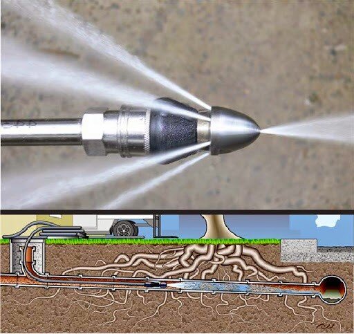 Professional hydro-jetting equipment used by Albuquerque plumbers