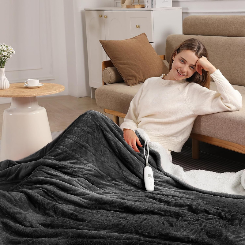 Heated Blanket on Bed