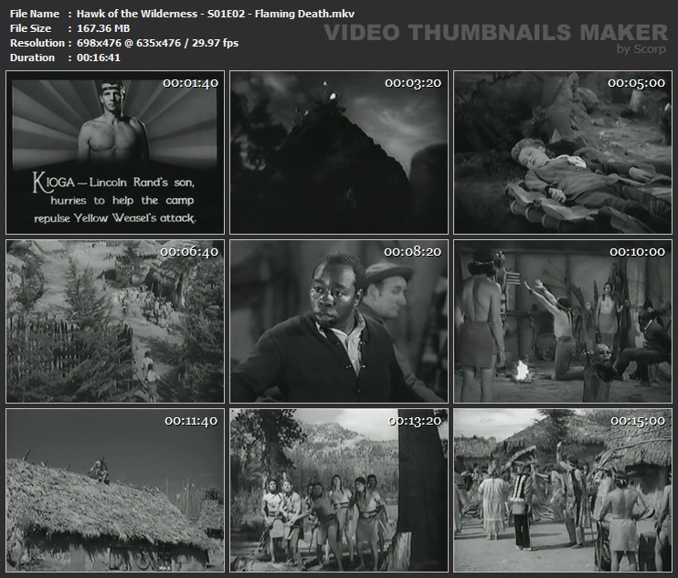 Hawk of the Wilderness - S01E02 - Flaming Death.mkv